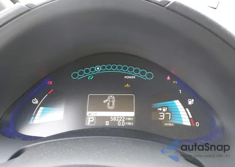 2016 Nissan Leaf S из США, поврежденный, VIN 1N4BZ0CPXGC313871